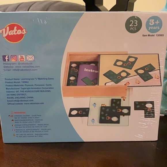 Learning box for kids 3+ years - Picture 2 of 4